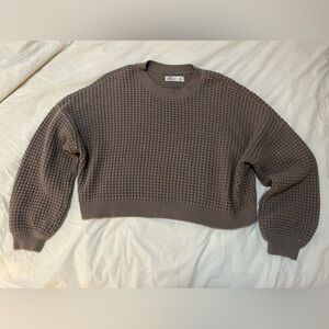 Hollister Cropped Knit Crewneck Sweater - Women’s